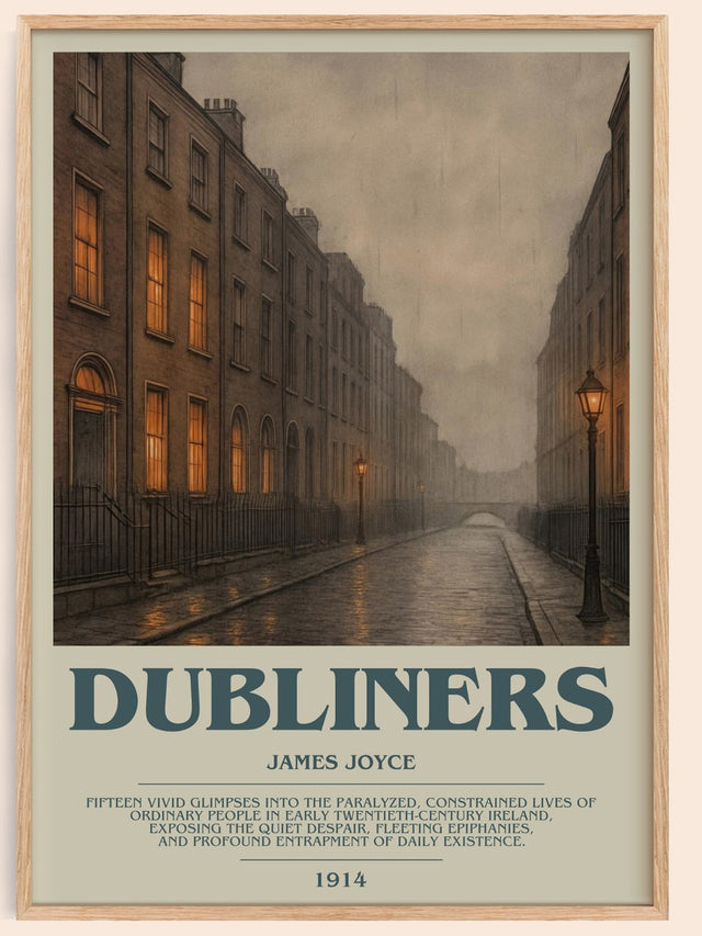 Dubliners Bookish Wall Art by James Joyce