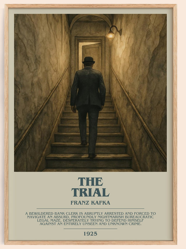 The Trial Bookish Wall Art by Franz Kafka