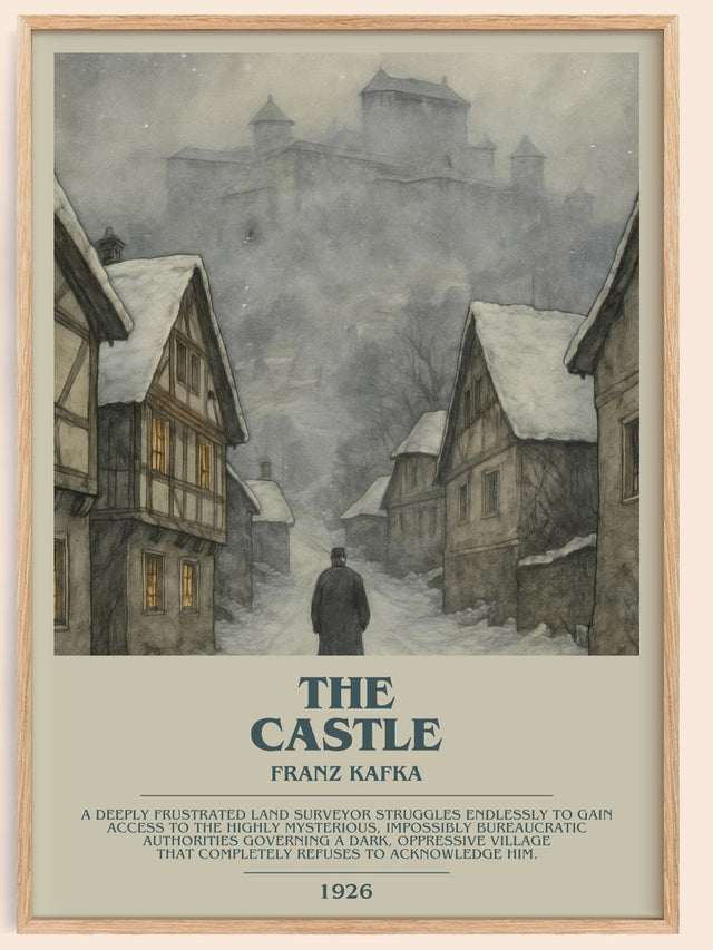 The Castle Bookish Wall Art by Franz Kafka