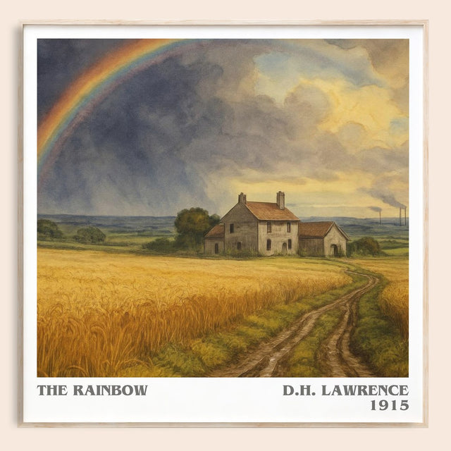 The Rainbow Literary Art Print by D.H. Lawrence