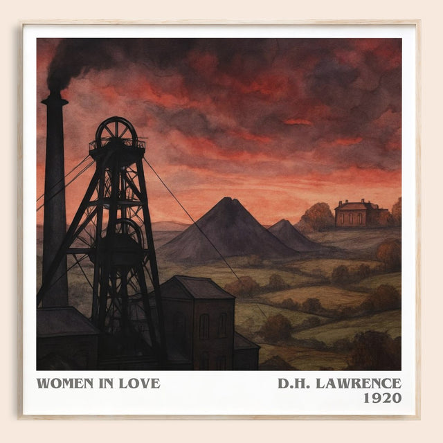 Women In Love Literary Art Print by D.H. Lawrence