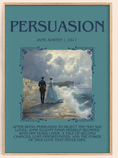 Persuasion Minimalist Book Poster by Jane Austen