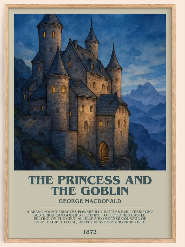 The Princess And The Goblin Bookish Wall Art by George Macdonald
