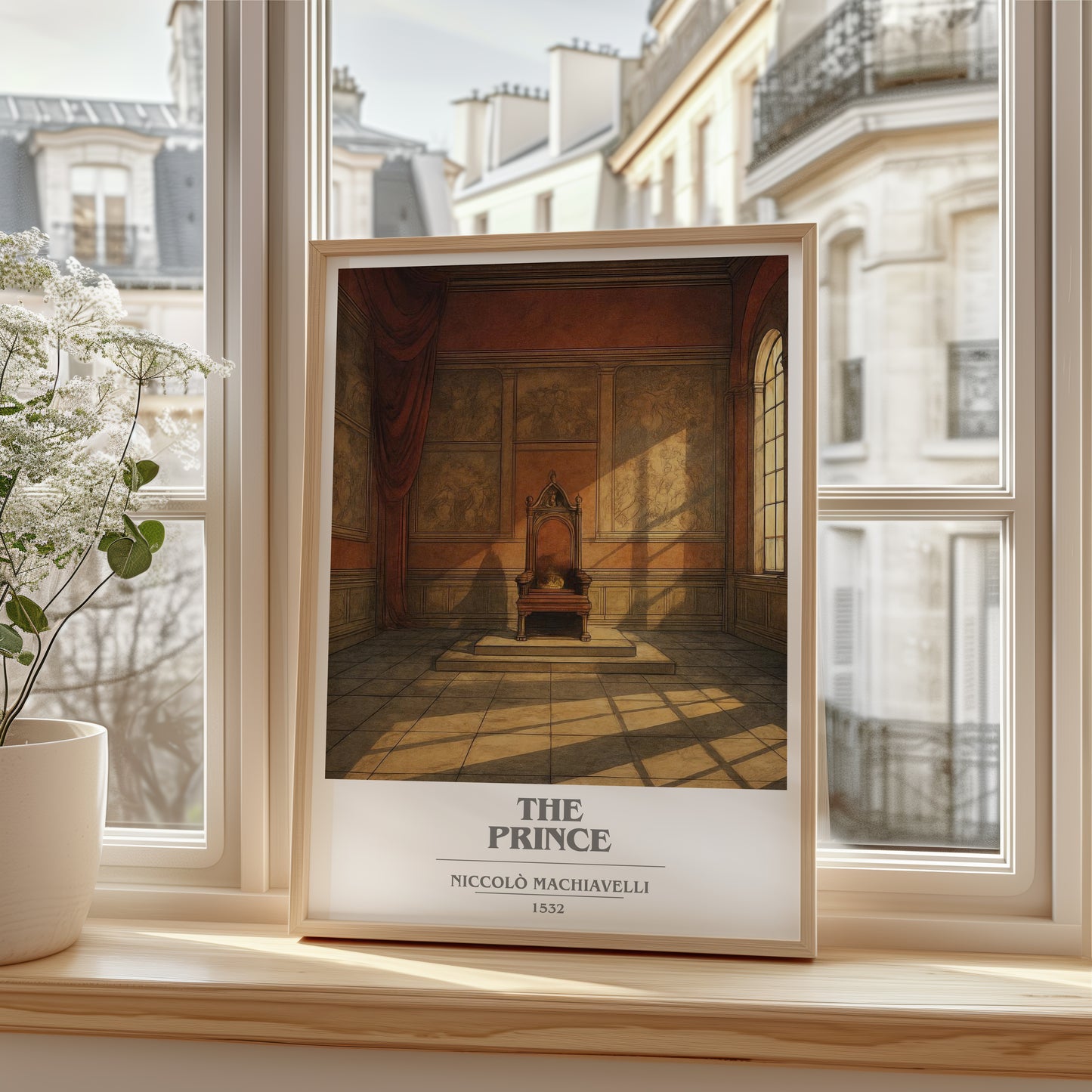 The Prince book cover poster colour and style options – Niccolò Machiavelli book art