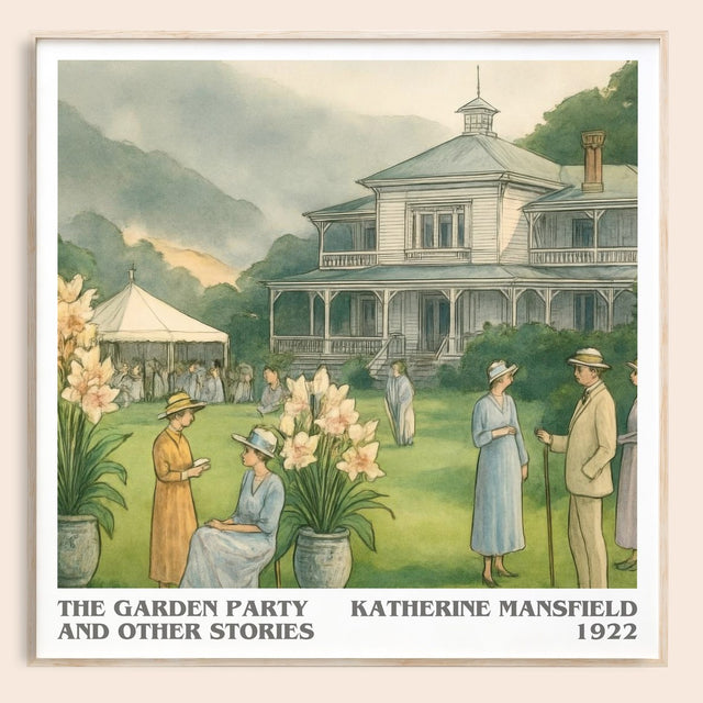 Garden Party And Other Stories Literary Art Print by K. Mansfield