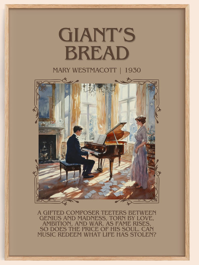 Giant’s Bread Minimalist Book Poster by Mary Westmacott