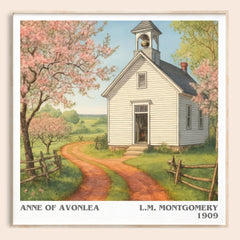 Anne Of Avonlea Literary Art Print by L.M. Montgomery