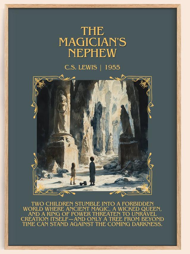 The Magician's Nephew Minimalist Book Poster by C. S. Lewis