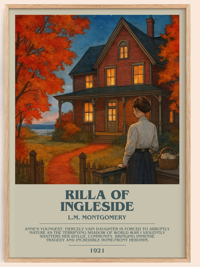 Rilla Of Ingleside Bookish Wall Art by L.M. Montgomery