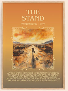 The Stand Minimalist Book Poster by Stephen King