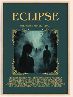 Eclipse Minimalist Book Poster by Stephenie Meyer