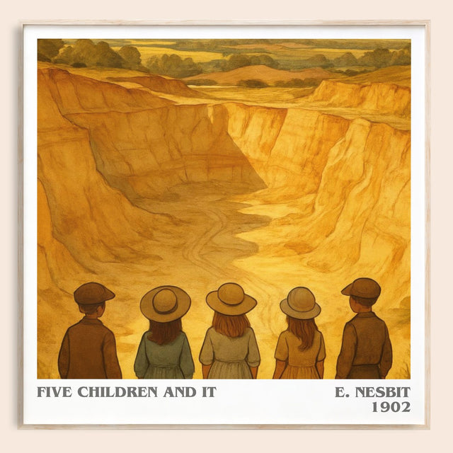 Five Children And It Literary Art Print by E. Nesbit