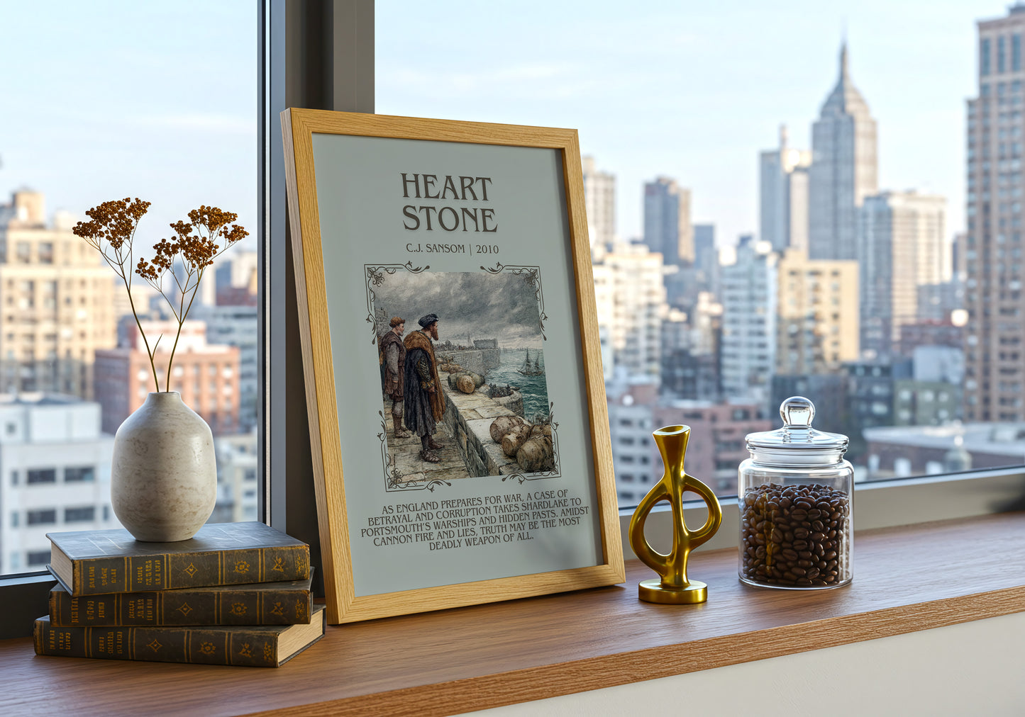 Heartstone minimalist poster paper finish options – matte satin gloss