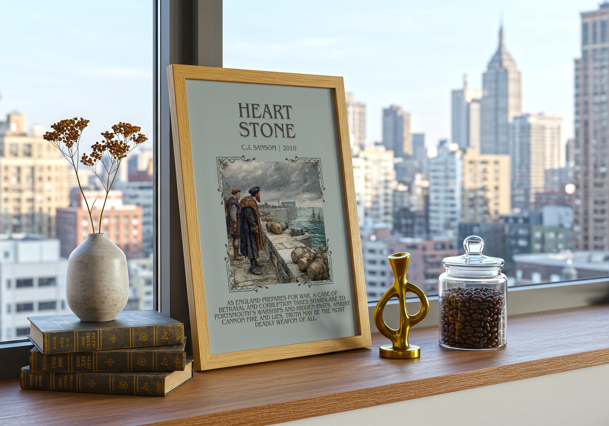 Heartstone minimalist poster paper finish options – matte satin gloss