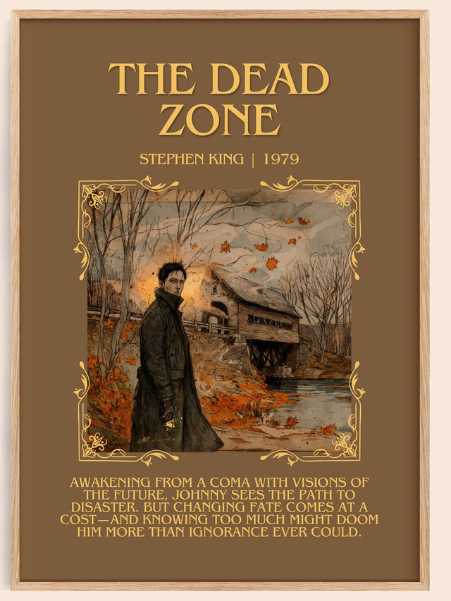 The Dead Zone Minimalist Book Poster by Stephen King