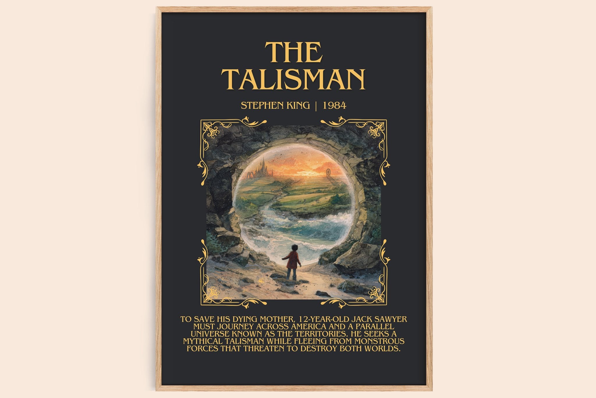 The Talisman Minimalist Book Poster by Stephen King