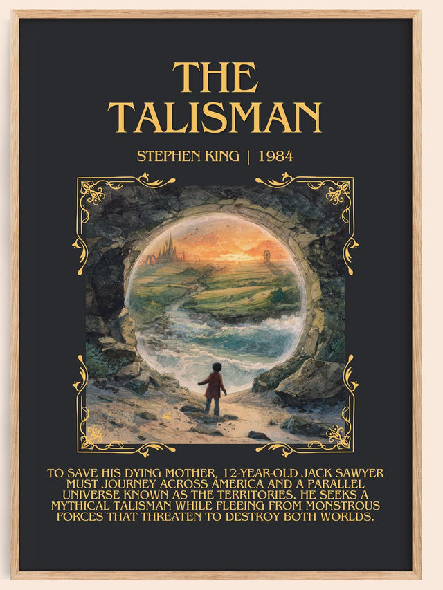 The Talisman Minimalist Book Poster by Stephen King