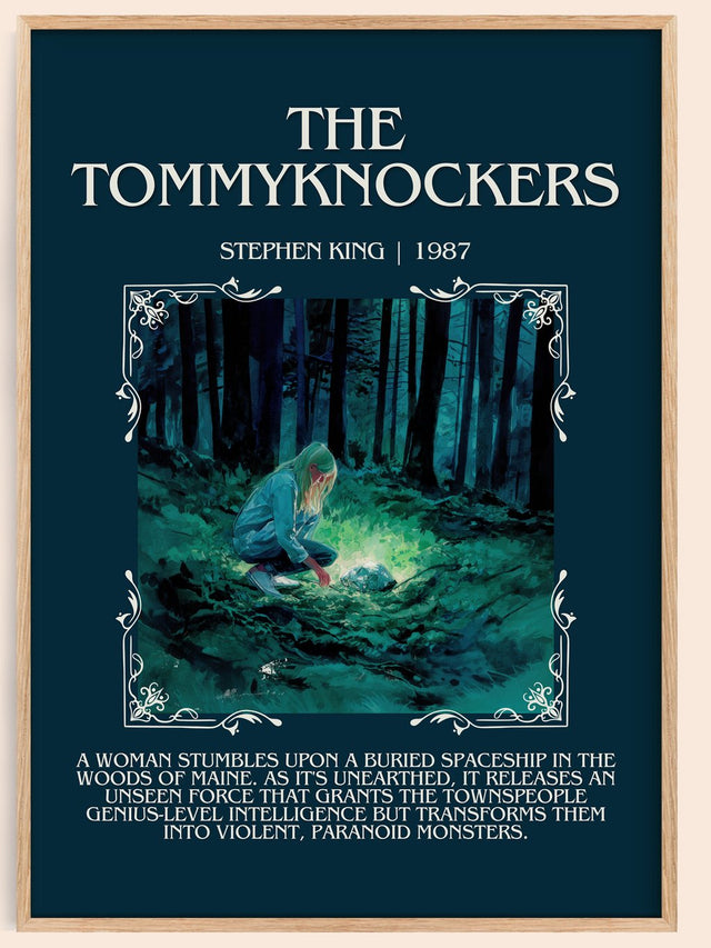 The Tommyknockers Minimalist Book Poster by Stephen King