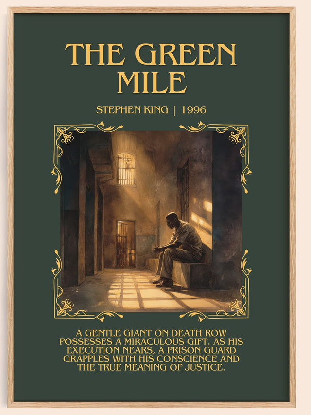 The Green Mile Minimalist Book Poster by Stephen King