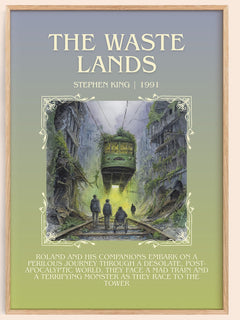 The waste lands Minimalist Book Poster by Stephen King
