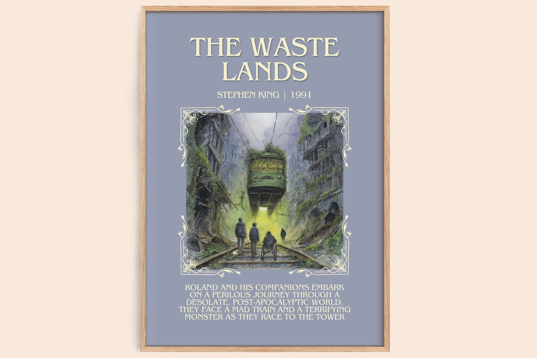 The waste lands Minimalist Book Poster by Stephen King