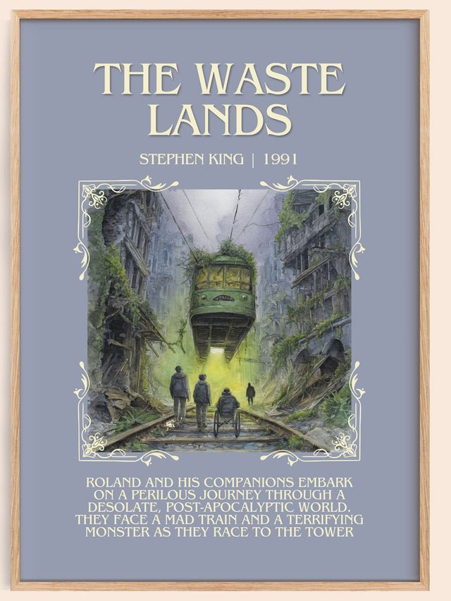 The waste lands Minimalist Book Poster by Stephen King