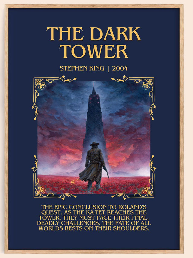 The Dark Tower Minimalist Book Poster by Stephen King