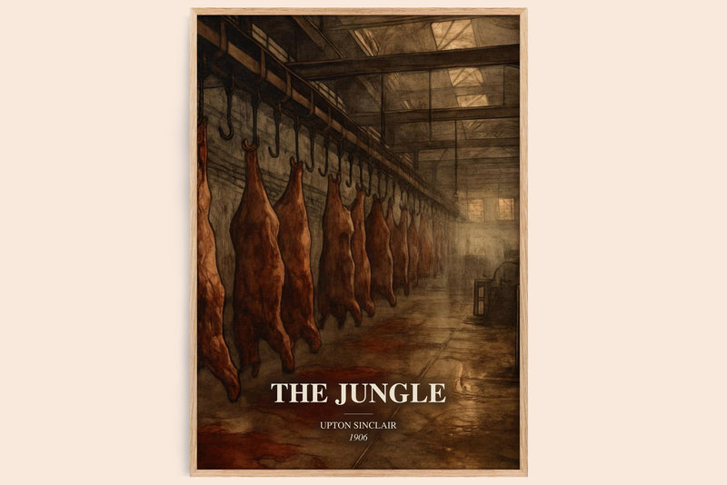 The Jungle Book Watercolour Illustration by Upton Sinclair (Edge style)