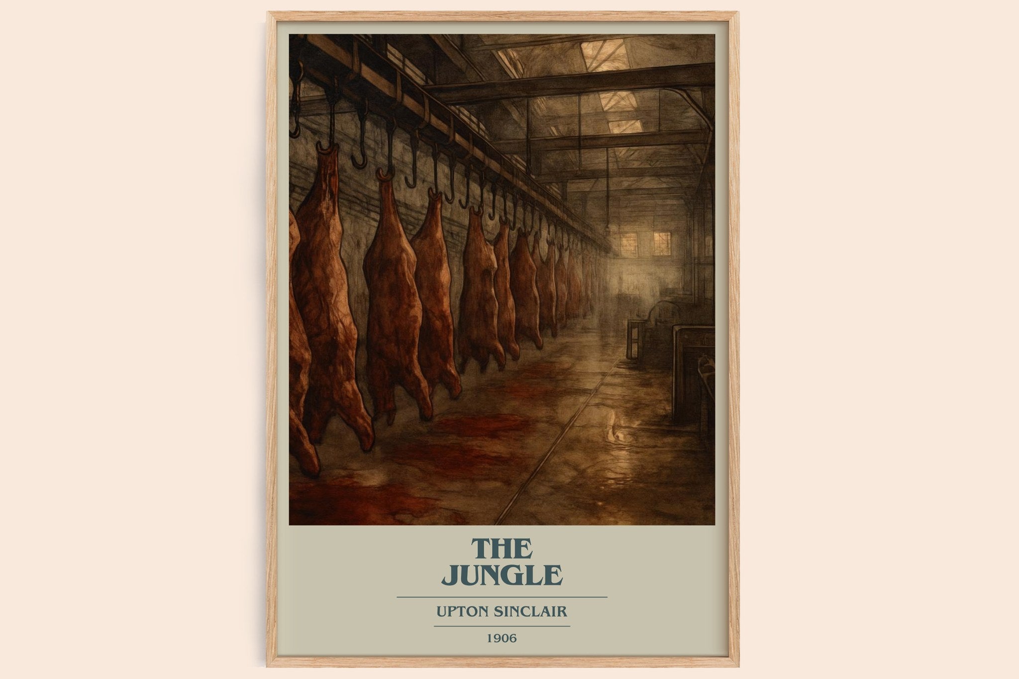 The Jungle Book Cover Poster by Upton Sinclair