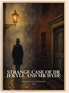 Strange Case Of Dr Jekyll And Mr Hyde Book Watercolour Illustration –