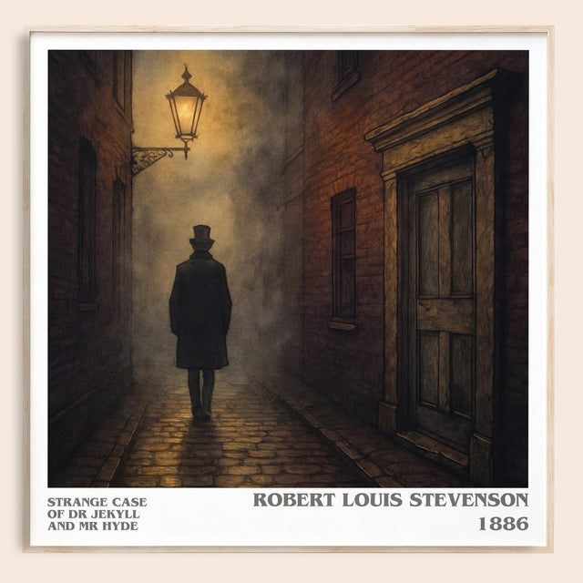 Strange Case Of Dr Jekyll And Mr Hyde Literary Art Print – R.