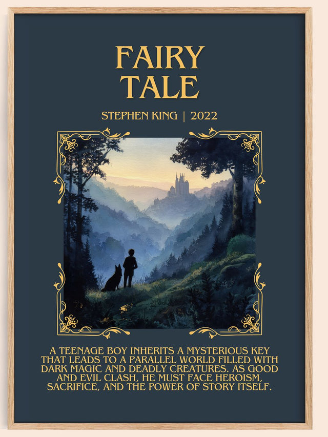 Fairy Tale Minimalist Book Poster by Stephen King
