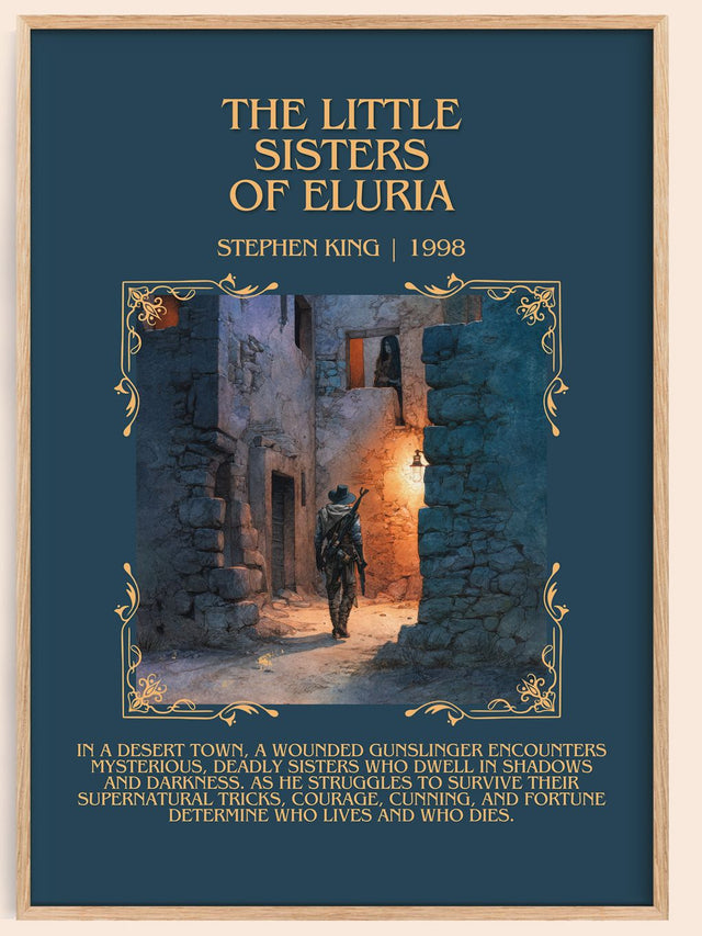 The Little Sisters Of Eluria Minimalist Book Poster by Stephen King