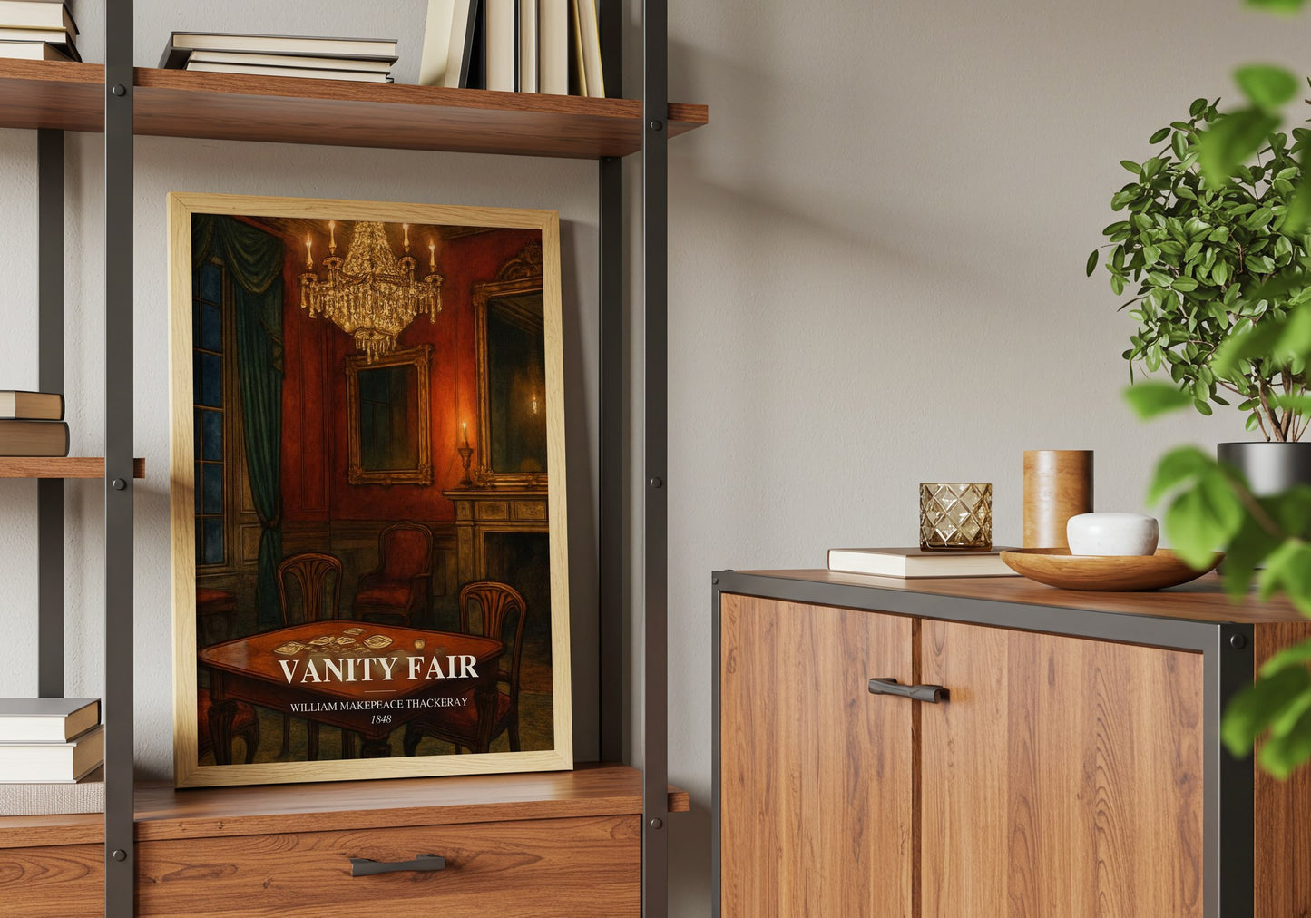 Vanity Fair book watercolour illustration paper finish options – matte satin gloss