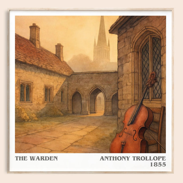 The Warden Literary Art Print by Anthony Trollope