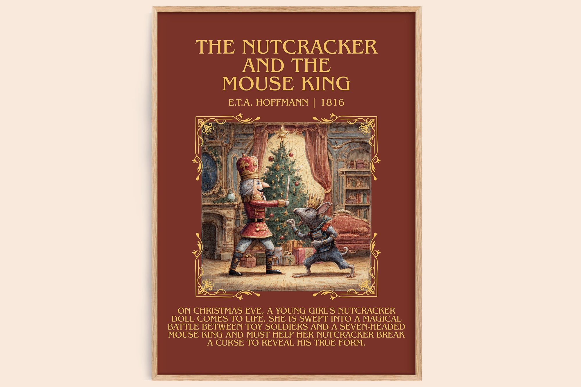 The Nutcracker and the Mouse King | E.T.A. Hoffmann | Blurby Bookish Poster | Inspired Fan Art Print | Free Delivery