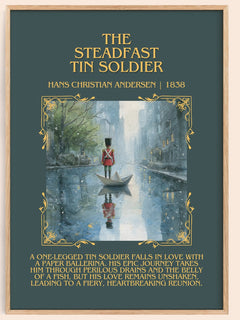 Steadfast Tin Soldier Minimalist Book Poster by H. Andersen – image 1