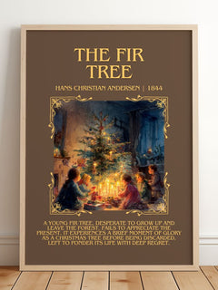 The Fir Tree Minimalist Book Poster by Hans Christian Andersen – image 2