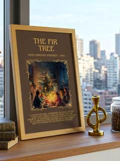 The Fir Tree Minimalist Book Poster by Hans Christian Andersen – image 3