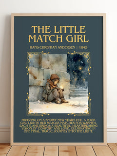 Little Match Girl Minimalist Book Poster by Hans Christian Andersen – image 2
