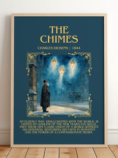 The Chimes Minimalist Book Poster by Charles Dickens – image 2