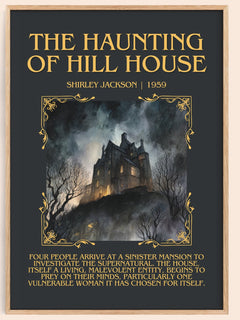 The Haunting Of Hill House Minimalist Book Poster by Shirley Jackson – image 1