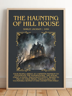 The Haunting Of Hill House Minimalist Book Poster by Shirley Jackson – image 2
