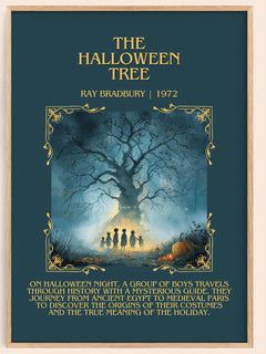 The Halloween Tree Minimalist Book Poster by Ray Bradbury – image 1