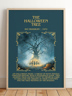 The Halloween Tree Minimalist Book Poster by Ray Bradbury – image 2