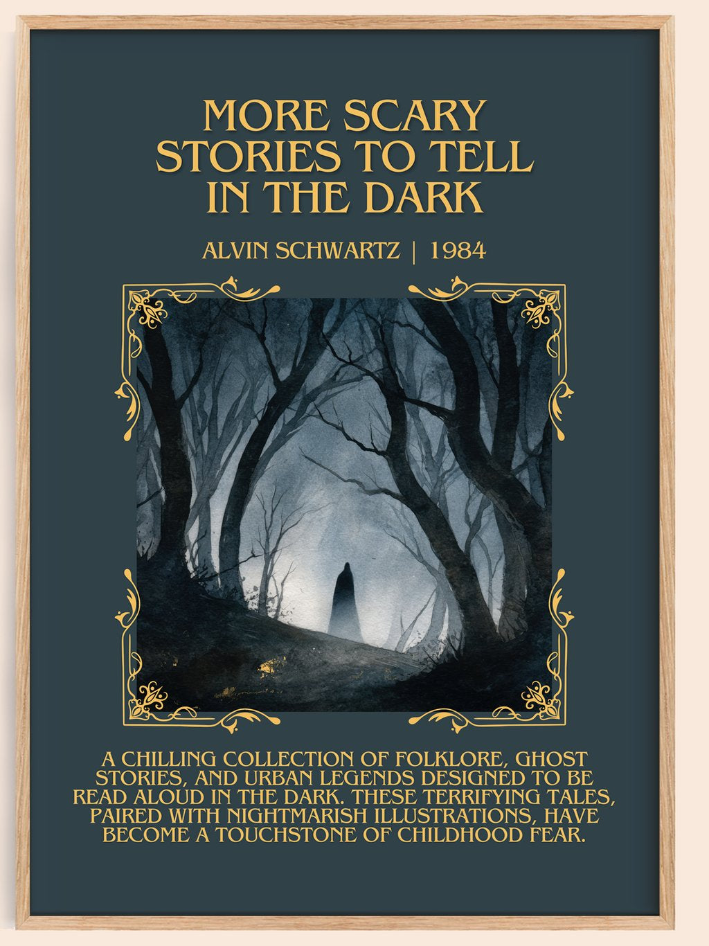 More Scary Stories To Tell In The Dark Minimalist Book Poster – book poster