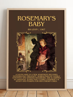 Rosemary'S Baby Minimalist Book Poster by Ira Levin – image 2