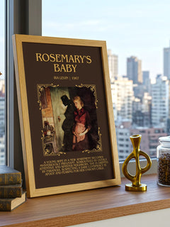 Rosemary'S Baby Minimalist Book Poster by Ira Levin – image 3