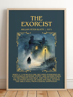 The Exorcist Minimalist Book Poster by William Peter Blatty – image 2