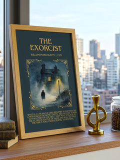 The Exorcist Minimalist Book Poster by William Peter Blatty – image 3